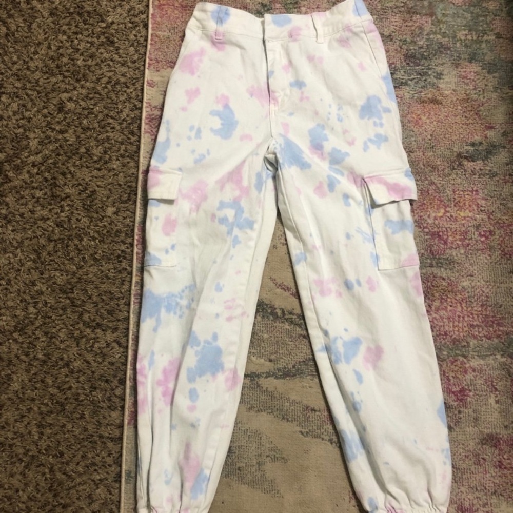 Forever 21 Pastel Tie-Dye Joggers